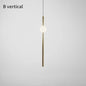 DecorBites™ Glass Pendant Lights: Modern Long Hanging Lamps for Kitchen, Dining Room, and Shop