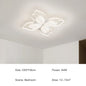 DecorBites™ LED Flower Chandelier White Ceiling Lamp for Bedroom Living Room Decor