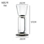 DecorBites™ Glass LED Floor Lamp: Modern Nordic Design for Living Room and Bedroom Decor