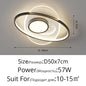DecorBites™ LED Chandelier: Modern Living Room Bedroom Dining Room Kitchen Lighting