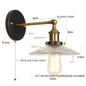 DecorBites™ Industrial Loft LED Wall Lights for Bedroom, Plug In Stairs Lamp