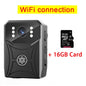 4K HD Mini Camera WIFI Connection Infrared Night Vision Police Body Camera Waterproof Portable Cam Small Digital Video Recorder