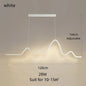 DecorBites™ LED Aluminum Chandelier Modern Wave Line Kitchen Island Pendant Light