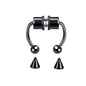 1/4pcs Women Fake Piercing Nose Ring Hoop Septum Piercing Nose Clip