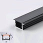 DecorBites™ LED Aluminum Profile Recessed U/YW-Shape Hidden Channel Milky Cover Bar Strip Light