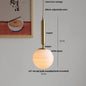 DecorBites™ Glass LED Pendant Lamp | Adjustable Nordic Hanging Light