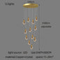 DecorBites™ Gourd Shaped Crystal Chandelier for Living Room & Restaurant