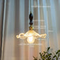 DecorBites™ Japanese Style Green Glass LED Pendant Chandelier for Home Decor