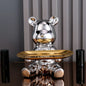 DecorBites™ Luxe Bear Doll Figurine Set for TV Cabinet & Wine Cabinet Decor