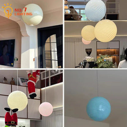 DecorBites™ Glass Pendant Lights LED E27 for Dining Room Bedroom