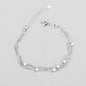925 Sterling Silver Hollow Heart Bracelets for Women Girls Vintage
