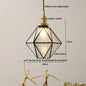DecorBites™ Green Glass LED Pendant Lights Modern Hanging Lamp Home Decor