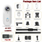 4K HD Motorcycle Mini Recorder Finger WIFI Action Camera Lightweight POV Motorcycle Road Sport Cam Bicycle Vlog Pet Body Camera