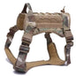 Tactical Dog Harness Military Training  Padded Quick Release Vest Pet Training Dog Harness For Set Small Medium Large Dogs