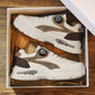 Autumn New Men's Versatile High-Top Trendy Thick-Soled Running Shoes