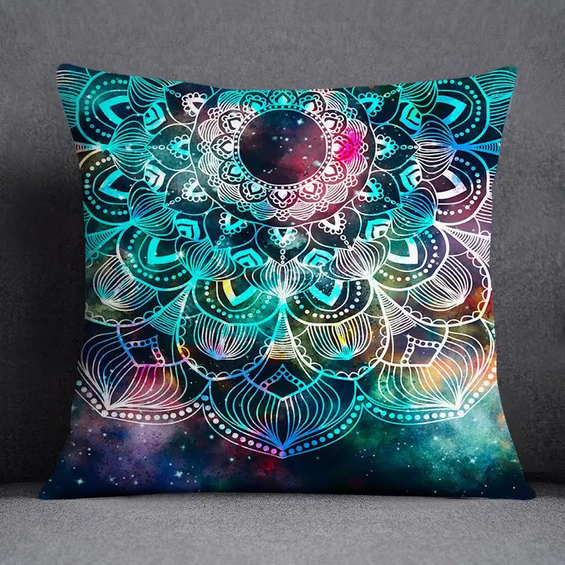 DecorBites™ Leaf Pattern Pillowcase: Nordic Style Sofa Cushion Cover for Home Decor & Bedding