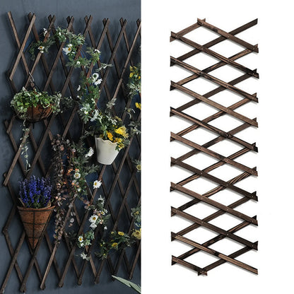 Expandable Plant Climb Hanging Frame Trellis Plant Support Fence Indoor Plant Vertical Rack Wall Decor For Room Patio Garden