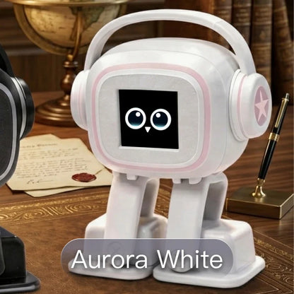 AI Chatbot Companion Robot | Voice Control, Emotional Interaction, Singing & Dancing, Emoji Display, Personalized Smart Toy Gift