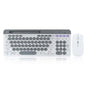 Dual-mode Wireless Keyboard & Mice Combo 2.4G Bluetooth 5.0 Membrane Keyboards BT 3-Channels Rechargeable Key Board Mouse for PC