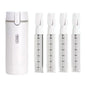 Portable 4 In 1 Travel Dispenser Leak Proof Refillable Bottles Toiletry Container for Shampoo Conditioner Body Wash Lotion