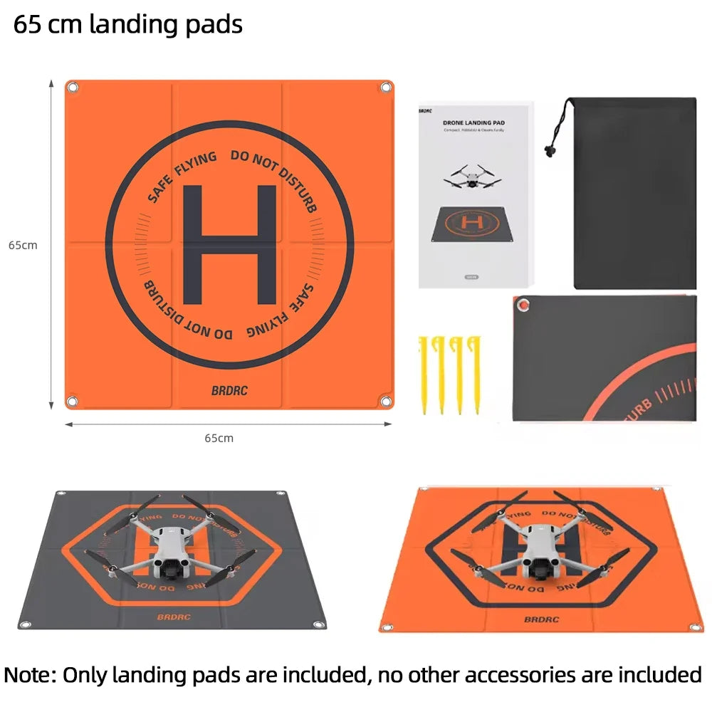 Brdrc Foldable Landing Pads for DJI Mavic 4 Pro/air 3s/neo 2/mini 5