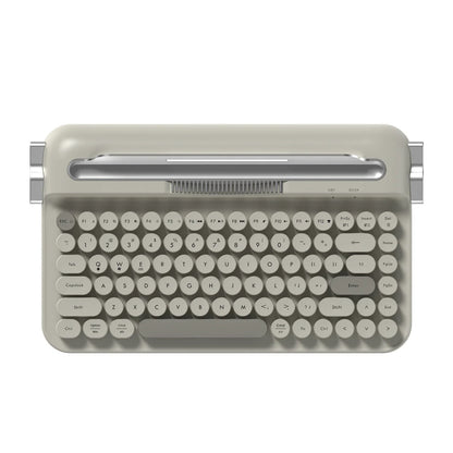 AF84 Bluetooth Wireless 2.4G Dual-mode Retro Keyboard with Multi-device Support and Built-in Slot Fixed