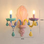 DecorBites™ Kids Room LED Macaron Ceiling Chandelier for Boys Girls Bedroom Decor