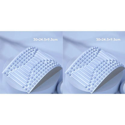 Back Stretcher Neck Pillow Relieve Massage Lumbar Support Massager for