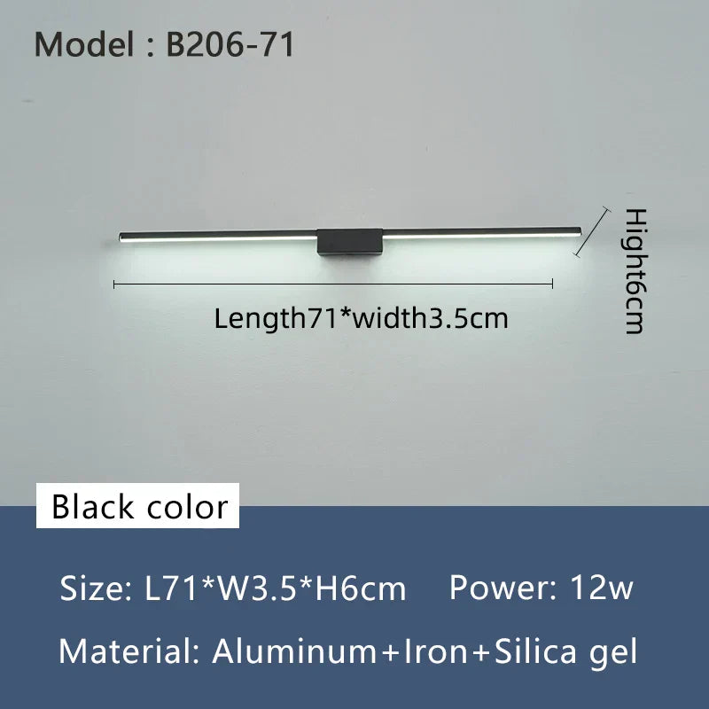 DecorBites™ LED Bathroom Mirrors with Lights, Wall Lamps, and Vanity Light Fixtures