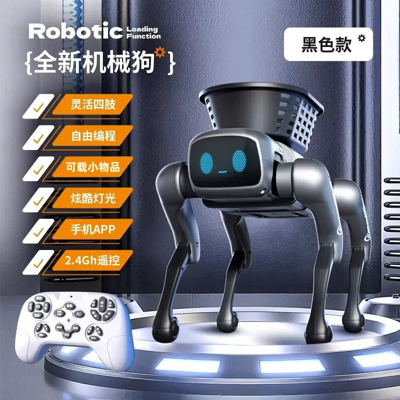 New Ai Intelligent Smart Robot Dog Remote Control Toy Programmable