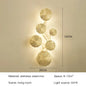 DecorBites™ Industrial Nordic Lotus Leaf Wall Sconce: Retro Loft Style for Home, Hotel, Aisle