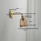 DecorBites™ Glass Copper LED Wall Lamp Sconce for Corridor Bedroom Living Room