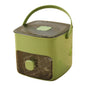 Portable Ice Maker Machine with Storage Drawer & Handle Compact Ice Making Tool Machines for Household & Outdoor Use
