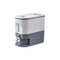 DecorBites™ Large Capacity Rice Dispenser Kitchen Grain Container Moisture Proof Cereal Storage Box