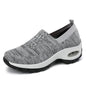 Breathable Mesh Slip-On Sports Shoes Comfortable Thick Bottom