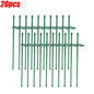 Adjustable Plant Support Rod Garden Stakes Shrub Flower Stick Tomatoes Vine Orchid Stand Potted Plants Holder Pole with Clip