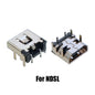 2pcs For NDS NDSL NDSi XL Power Socket Charging Port For GBA GBASP Link Connector For Switch / Lite / Oled / Pro NS Console