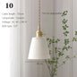 DecorBites™ Japanese Ceramic Pendant Light Scandinavian Style Luxury Lamp