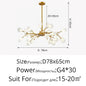 DecorBites™ LED Firefly Chandelier: Modern Nordic Ceiling Lights for Luxury Home Decor