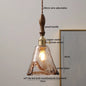 DecorBites™ Glass Copper LED Pendant Lights for Modern Style Dining Kitchen Bedroom