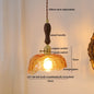 DecorBites™ Glass Copper LED Pendant Lights for Modern Style Dining Kitchen Bedroom