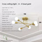 DecorBites™ LED Ceiling Chandelier: Modern Light Fixture for Living Room, Bedroom, Hall - Indoor Home Decor