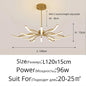 DecorBites™ LED Chandeliers for Modern Living Room Bedroom Study Kitchen Lighting