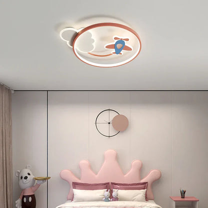 DecorBites™ Kids Room LED Ceiling Chandelier Modern Nursery Study Hanging Lamp