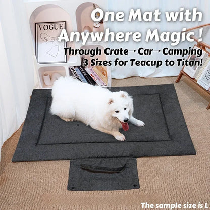 All-Season Portable Pet Bed for Outdoor & Indoor Use: Waterproof