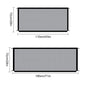 Pet Dog Barrier Fences Pet Isolated Network Folding Breathable Nylon Mesh Pet Isolated Network Stairs Gate Safety Fence 2 Sizes