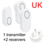 Self-Pow remote control doorbell AB door household waterproof long-distance intelligent electronic wireless doorbell