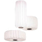 DecorBites™ Japanese Style Cloth Pendant Light - Nordic Design for Living Room and Restaurant