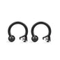 2pcs Stainless Steel Crystal CZ Tragus Piercing Helix Studs Earrings