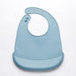 1-3pcs Baby Bib Adjustable Waterproof Bibs Babies Soft Edible Silicone
